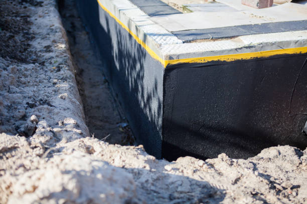 Residential Waterproofing installation at a Phoenix, IL home by SJ Waterproofing Pros