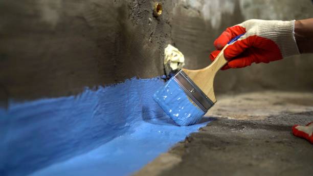 Commercial Waterproofing project at a Phoenix, IL business property by SJ Waterproofing Pros